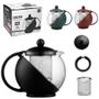Imagem de Chaleira em Vidro com Infusor Chá 750 ml Praticidade