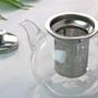 Imagem de Chaleira em vidro com infusor interno e tampa 900 ml