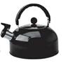 Imagem de Chaleira Inox Com Alarme Preta Capacidade 2L Mimo Style