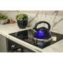 Imagem de Chaleira Inox Gold 3l Azul Fundo Duplo com Indução e Apito A5