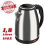 Imagem de Chaleira Jarra Elétrica 110V 1,8 Litro 1200W Inox Prateada