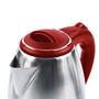 Imagem de Chaleira jarra Elétrica Bak Inox vermelha 127v 1.8 litros Café Chá