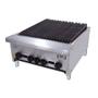 Imagem de Chapa Charbroiler Americana Profissional Grill Churrasqueira 60cm Gás Inox com Pé CGGP60 - Venâncio