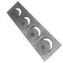 Imagem de Chapa Fogao 4 Bocas Diadema Retangular 26 X 19,5 X 80,5 48