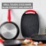Imagem de Chapa Grelha Grill Toledo Com Alça 37x25 Aluminio Forjado Com Indução - San Ignácio - Bergner