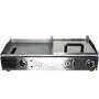 Imagem de Chapa Lanches Elétrica Grill com Prensa 70X30 2000W Cozinha Cotherm Profissional Industrial Inox