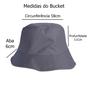 Imagem de Chapéu Bucket Hat Adulto Feminino Masculino Praia Blogueiro