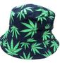 Imagem de Chapéu Bucket Hat Dupla Face Folha Estilo Retror De Algodão
