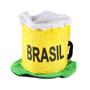 Imagem de Chapéu Caneca Chopp Brasil  Cartola Torcida Top