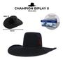 Imagem de Chapeu Country Champion Felt Biplay 2 Preto Original - 54