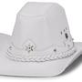 Imagem de Chapéu Country Cowboy Rodeio Masculino / Feminino em Couro