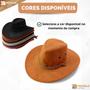 Imagem de Chapeu Country Feminino Cowgirl Rodeio Sertanejo Boiadeira Cowboy Americano Premium