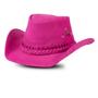 Imagem de Chapéu Country Infantil Estilo Boiadeiro Boiadeira Peão Rodeio