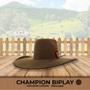 Imagem de Chapeu Country Marrom Champion Felt Biplay 2 Tamanho - 54