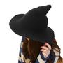 Imagem de Chapéu de Bruxa Edoneery para Halloween - Aba Larga e Dobrável