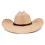 Imagem de Chapéu De Cowboy Em Palha Texano Vaqueiro Masculino Feminino