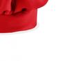 Imagem de Chapéu De Cozinheiro 30cm X 15cm Liso Tecido Oxford - Vermelho