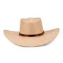 Imagem de Chapéu de Palha Country Cowboy Rodeio Masculino e Feminino - Traiado