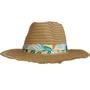 Imagem de Chapéu De Palha Panama Rip Curl Oceans Hat Bright Orange