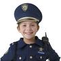 Imagem de Chapéu de Polícia Azul para Fantasia Infantil - Dress Up America