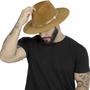 Imagem de Chapéu Fedora Country Bandinha Brilho Setas Douradas Aba Média Top Premium Hats