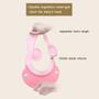 Imagem de Chapéu Para Banho Siicone Viseira Anti Shampoo Protetor Olhos Ouvidos Bebê Infantil Aguard Baby - AMARELO