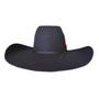 Imagem de Chapeu Preto Pralana Pena Vermelha Country Champion Unissex