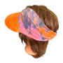Imagem de Chapeu Viseira Proteção Solar Colorida Modelo Turbante-5Un
