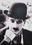 Imagem de Chaplin Pintura Óleo Sobre Tela