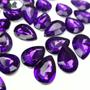 Imagem de Chaton Gota 13x18mm - Cor: Roxo - 50 Unidades - Base Irregular