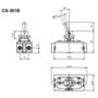 Imagem de Chave Alavanca Cs301b S/ss Interruptor Bipolar 15a Margirius