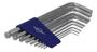 Imagem de Chave Allen Longa Abaulada 1.5 A 10mm C/ 9 Pcs Cor Cinza