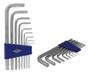 Imagem de Chave Allen Longa Abaulada 1.5 A 10mm C/ 9 Pcs Cor Cinza