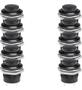 Imagem de Chave Botão interruptor Push Button R13-507 2T Preto Sem Trava - 10 Peças
