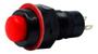 Imagem de Chave Botão Push Button DS-211 250VAC, 1A, 2T com Trava Vermelho - Kit 10 Peça