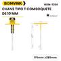 Imagem de Chave Canhão Cabo Tipo T 10 Mm - Bom-1264 Bomvink