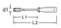 Imagem de Chave Canhao Gedore Red 13mm