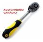 Imagem de Chave Catraca Reversível 1/2 Soquetes Cromo Vanádio Mecânico