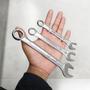 Imagem de Chave Combinada Boca Estrela Fixa 19mm Profissional Aço