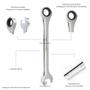 Imagem de  Chave Combinada com Catraca de 16mm - ST43209ST