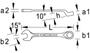 Imagem de Chave Combinada Gedore (J) 25/32"   Ref.1b****