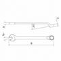 Imagem de Chave Combinada Tramontina Pro 13/16" - 44670/110