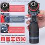 Imagem de Chave de Fenda Elétrica Sem Fio 16.8V/21V - Kit com Motor de Reparo