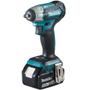 Imagem de Chave de Impacto 18V 2400 RPM Com 2 Baterias Carregador Maleta Torque 180N.m DTW180RFE Makita