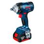 Imagem de Chave de impacto a bateria 18V encaixe 1/2" Brushless com 2 baterias - GDS 18V-400 - Bosch