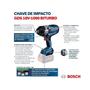 Imagem de Chave De Impacto Bosch 2 baterias Gds 18v-1000 1/2" Bivolt Com Bolsa