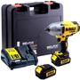 Imagem de Chave de Impacto Dewalt DCF897  20V 3/4 " XR Brushless S/ Escova 1627 NM C 2 Baterias E Maleta