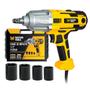 Imagem de Chave de Impacto Elétrica Com 4 Soquetes 900W FST059