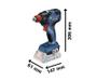 Imagem de Chave De Impacto Gdx 18v-200 Brushless Bosch S/ Bateria 