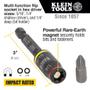 Imagem de Chave de Impacto Klein Tools 32766 - 3 em 1 com Soquete e Suporte de Bits